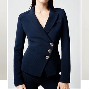 NWT Smythe Wrap Blazer - Navy Sz 8